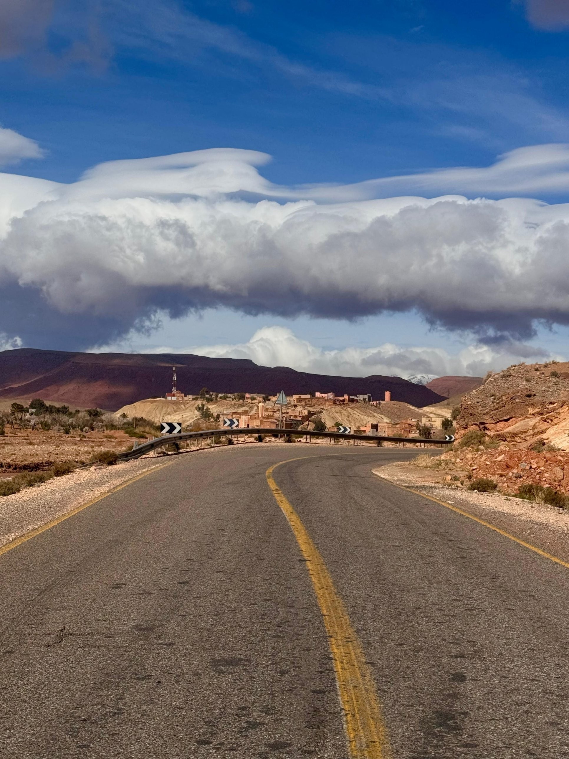 Atlas mountain road